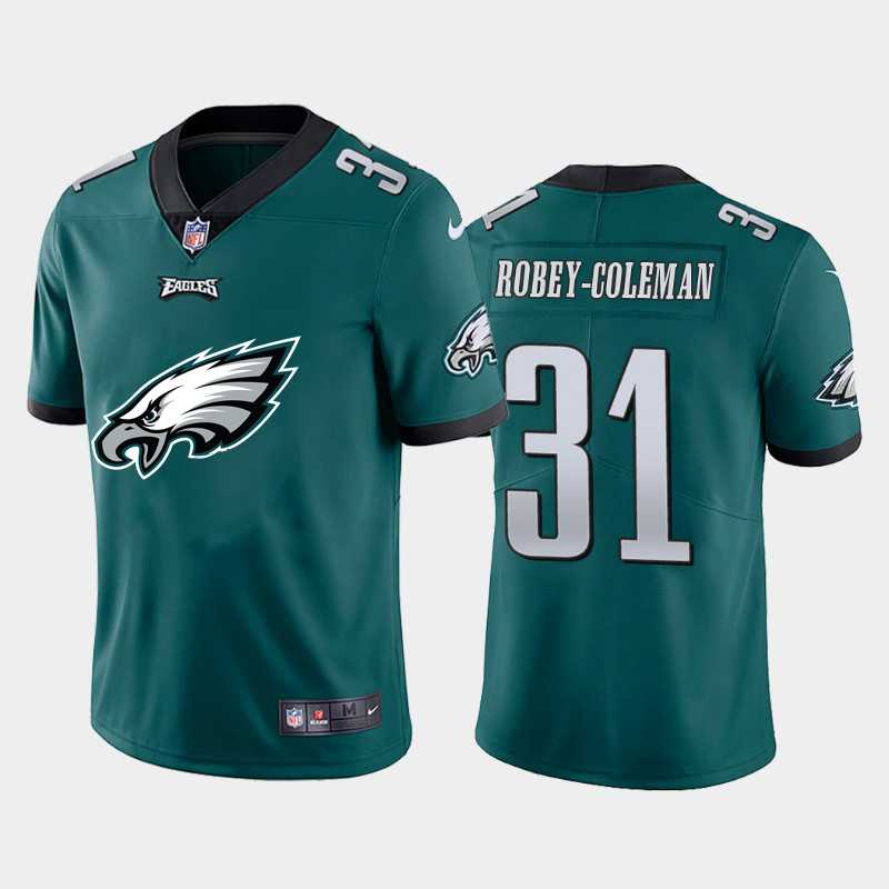 Nike Eagles 31 Nickell Robey-Coleman Green Team Big Logo Vapor Untouchable Limited Jersey Dzhi,We sell and wholesale Nike Eagles 31 Nickell Robey-Coleman Green Team Big Logo Vapor Untouchable Limited Jersey Dzhi on line form chian!